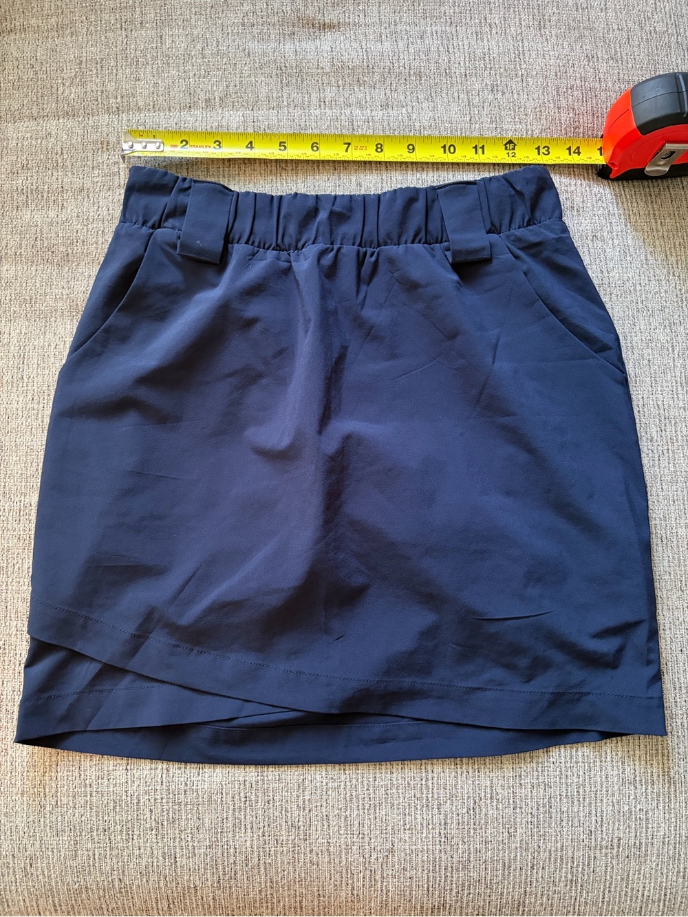 Athleta Dark Navy Performance Skort with Inner Short
